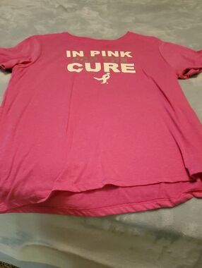 'In Pink for the Cure' Graphic Tee